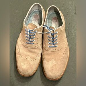 Johnston & Murphy tan suede men’s shoes 11.5